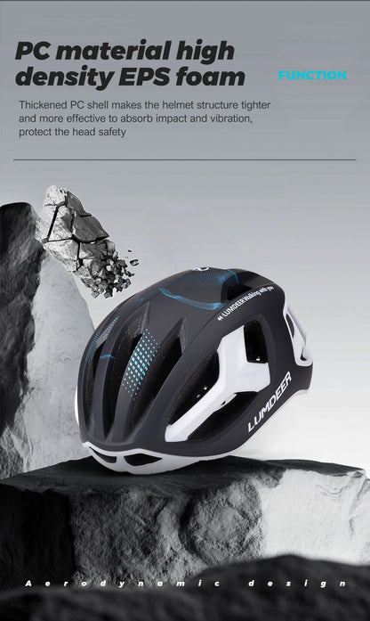 Eastinear new bicycle helmet ultra light breathable men and women outdoor sports cycling safety helmet with magnetic tail light