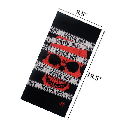 Dark Color Tube Neckchief Outdoor Sports Hair Neck Bandana Gaiter Black Grey Cycling Scarf Hiking Running Headband Men Face Mask