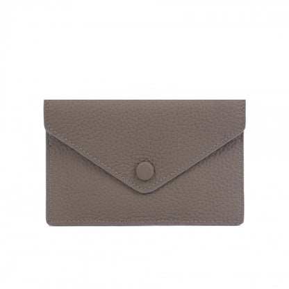 Customized letters, genuine cowhide leather, women's ultra-thin card wallet, women's short envelope, women's wallet