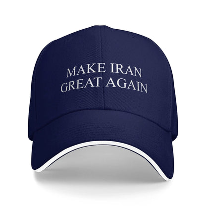 Make Iran Great Again Sun Hat Spring Sunscreen Cap Men's Women's  Fashion Baseball Cap New Outdoor Hats