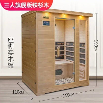 Sweat steam room household sauna room Tomalin sweat steam box energy module far infrared light wave room dry steamer
