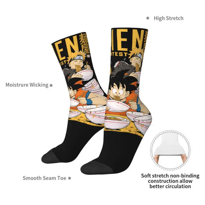 Fashion Men's Socks Harajuku Tony Tony Choppers Sock Luffys Zoros Trafalgar Law Anime Women's Socks Spring Summer Autumn Winter