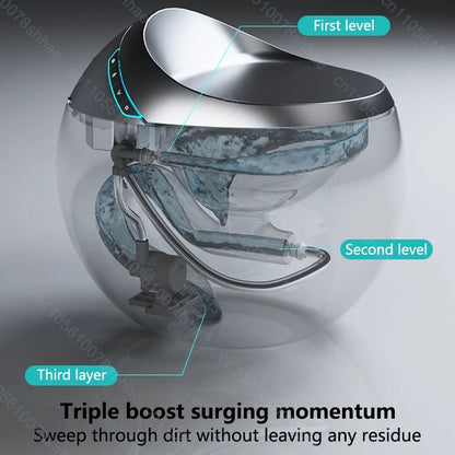 D132 Smart Toilet Bidet with Auto Flush Heated Seat Warm Water Sprayer Deodorizer Air Dryer Remote Control Intelligent LED Displ