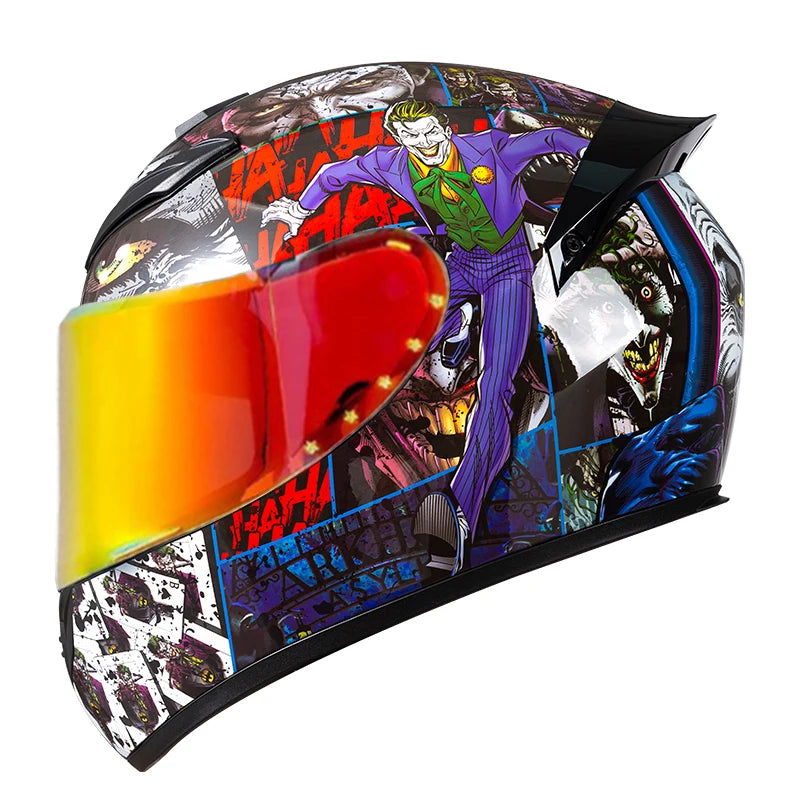 Full Face Motorcycle Helmet DOT Certified Motocross Off-Road Racing Moto Helmet Cascos Para Motos Motorbike Riding Safety Gear