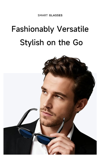 2026 New Smart Glasses Listening To Music Open Listening AI Translation AI Voice Assistant AI Image Recognition Smart Glasses
