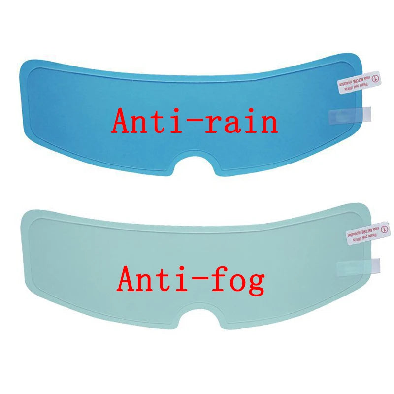 2pcs Motorcycle Helmet Rainproof Anti-fog Film Durable Nano For Kask Hjc Helmet Accessories For Motorcycle Helmet
