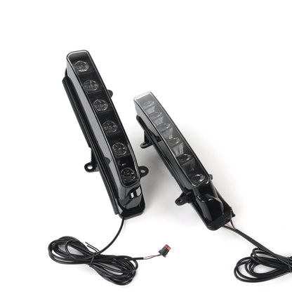 Motorcycle Fairing Undercover Turn Signal Daytime Running Light Integrated Design  For Harley Touring CVO Street Road Glide 23up