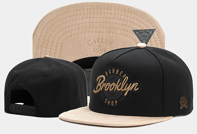 Snapback Hats for Men Hip Hop Style Hats Solid Baseball Hats Adjustable Snapback Cap Flat Brim Baseball Caps