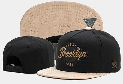 Snapback Hats for Men Hip Hop Style Hats Solid Baseball Hats Adjustable Snapback Cap Flat Brim Baseball Caps