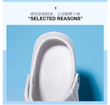 2025 New Man's Beach Sandals Summer Outdoor Platform Casual Shoes Fashion Sneakers Breathable Shoes Slippers Slippers Large Size