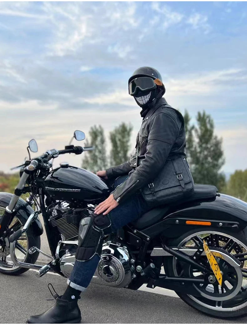 18 Half helmet motorcycle helmet Electric Vehicle bike Riding Locomotive for Cruiser Retro Four seasons Unisex teenager child