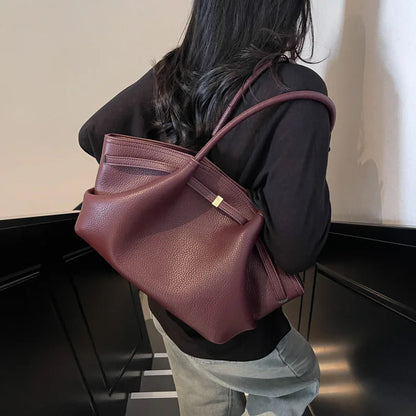 French Luxury Large Capacity Tote Bag Premium Underarm Single Shoulder Bag Commute Bag Tote Bag For Women 2025 New