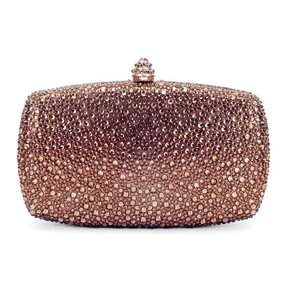Evening Clutch Bags Green Bridal Clutches Bags Crystal Bridal Stones Purse Lady  Party Wedding Rhinestone Women Shoulder Handbag