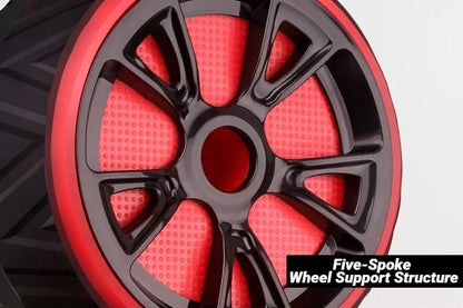 Ab Roller Wheel For Abs Core Workout Non-Slip Home Gym Fitness Equipment Men Women Abdominal Training Exercise