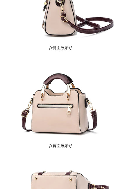 New with Printed Letters Women Square Handbag Messenger Bags with Pendant Office Ladies Bags Female Crossbody Shoulder Bags