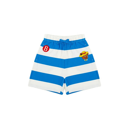 Summer 2026 New Kids T-shirt Shorts Set Korean Boy Girl Letter Printed T-shirt Children's Casual Set Sunscreen Suit Set