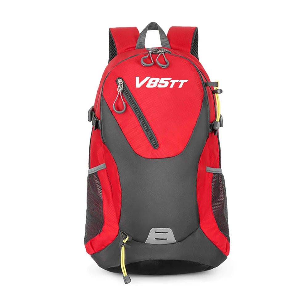 For MOTO GUZZI V85TT Men's and Women's Large Capacity Travel Backpack Motorcycle Accessories Outdoor Sports Mountaineering Bag