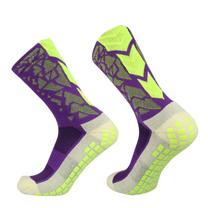 Anti-slip Training Socks Soccer Basketball Tennis Sock Non-slip Football Wear-resistant Sports Friction Strip Grip Cycling Sock