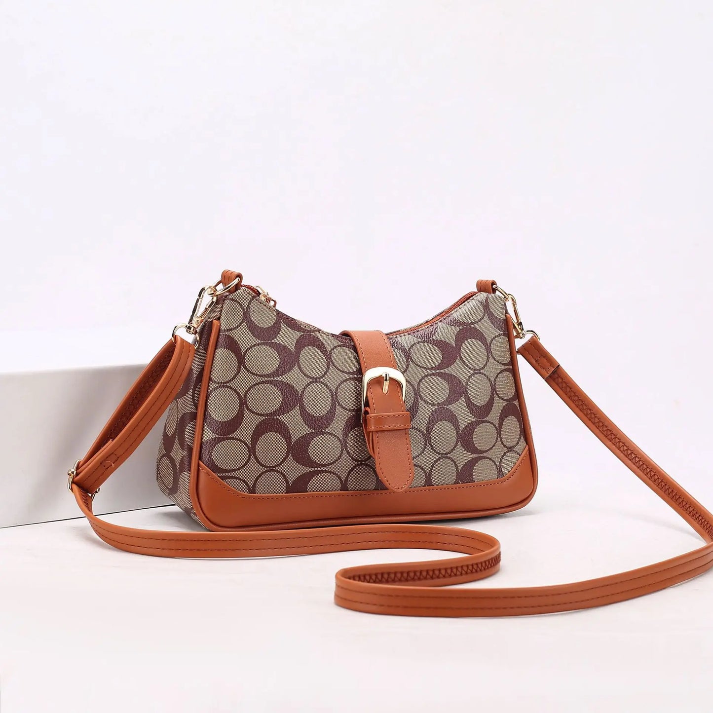 High Quality Women's PU Bag  with Large Capacity Shoulder Bag Mobile Phone Bag Casual Crossbody Casual Simple Vintage Bag Purses