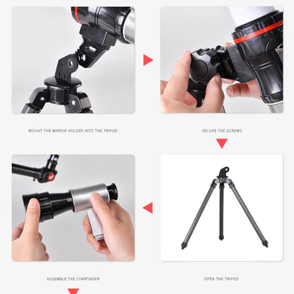 HD Professional Astronomical Telescope Powerful Monocular Long Range Binoculars Space Moon Portable Gifts for Kid Students