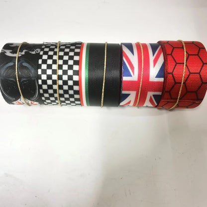 JOORMOM Customized Pattern Personalized Design Car Seat Belt Webbing