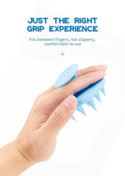 1pcs Hair Brush Scalp Massager for Hair Growth Mold-Free Silicone Scalp Massager Shampoo Brush Scalp Scrubber Exfoliator Tools
