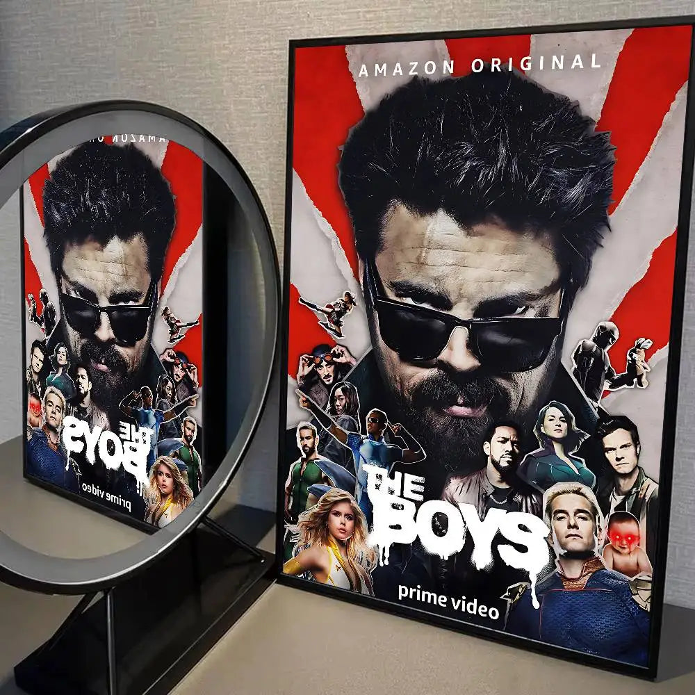 The Boys Poster Print A5 A4 A3 A2 Wall Art Decor For Room Office Gift For Fans