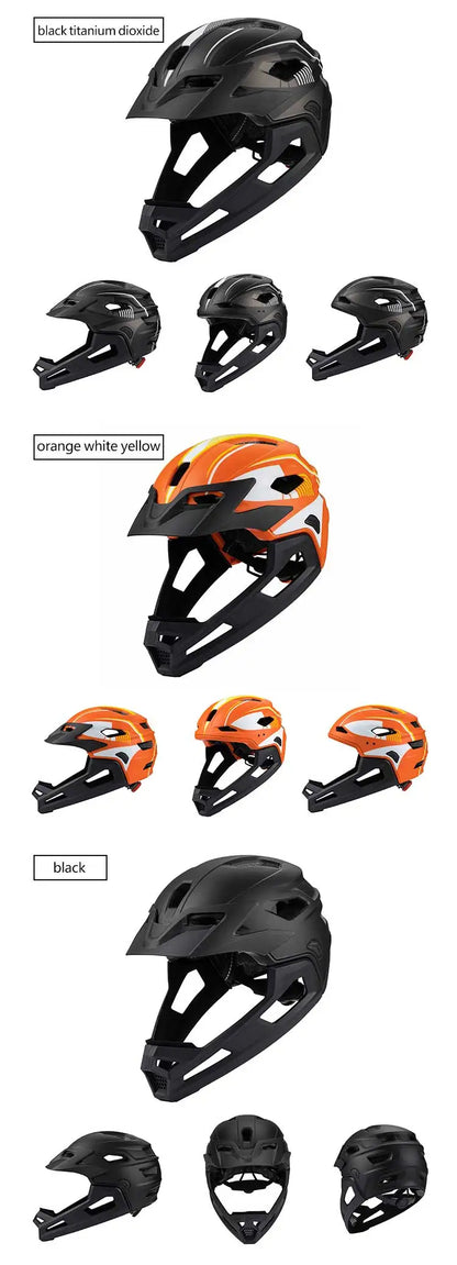Eastinear High Quality Lightweight Children's Bicycle Helmet Full Face Removable Roller Skateboard Helmet Protects Head Safety