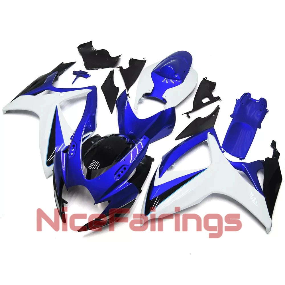 Motorcycle Fairings GSXR600 GSXR750 2006 2007 New Style Prime Injection Fairing Kit for GSXR 600 750 06 07