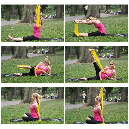 Elastic Fitness Bands Resistance Bands Elastic Fitness Tapes Yoga Pilates Crossfit Stretching Muscular Work Out Equipment