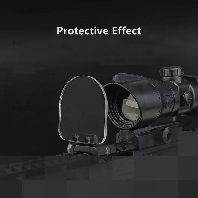 Airsoft Accessories 20mm Rifle Sight Scope Protector Lens Gaurd Paintball Hunting Airgun