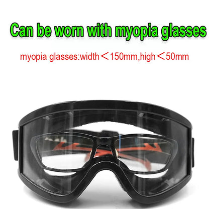 Dust-proof Motorcycle Goggles, Eyeglasses for Men and Women, Off-road Cycling, Safety Eye Protection, Anti Dust Glasses