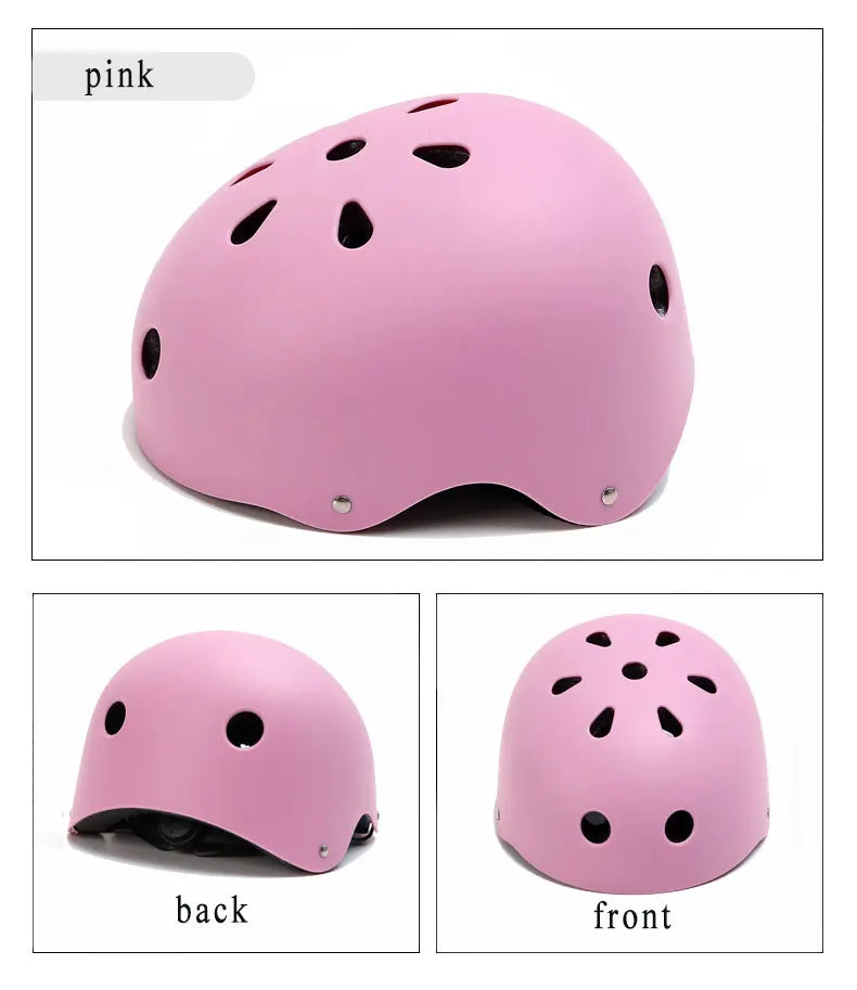 Men Women Children's Cycling Helmet for Skateboard Roller Skating Rafting Rock Climbing Electric Scooter Bicycle Safety Helmet