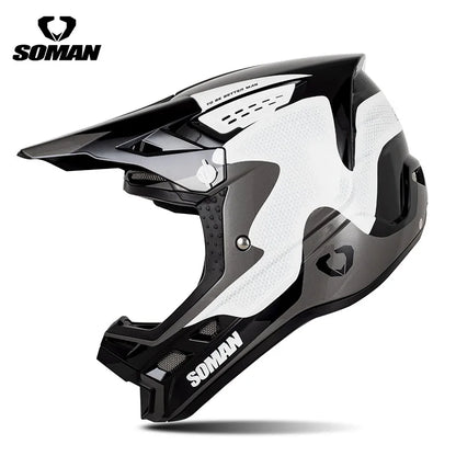 2025 SOMAN Professional Racing Motocross Helmet Off Road Helmet Motorcycle Cartoon Childrenr ATV Motorcycle MTB Helmet