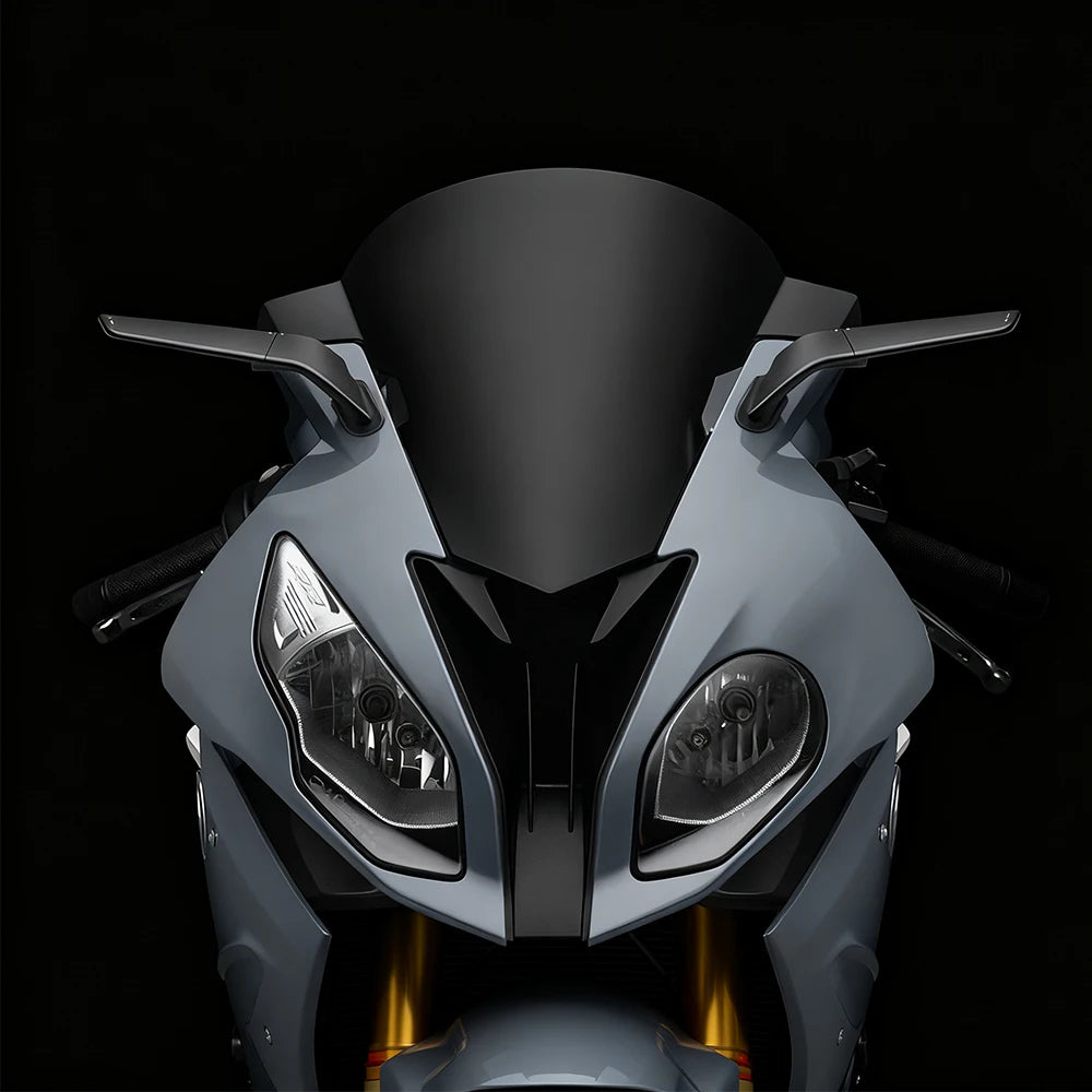 For BMW S1000 RR Adjustable Mirrors Sports Winglets Mirrors Kits 2009-2018 S 1000 RR S1000RR Mirrors Motorcycle Stealth Mirrors