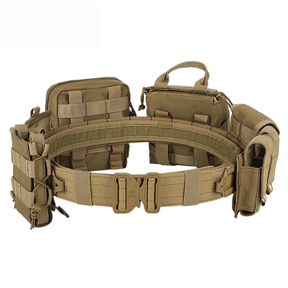 Yakeda Polyester Tactical Belt Outdoor Training Use CP Mag Pouch Hunting Accessories Tactical Belt Duty Belt Taktyczny Pasek