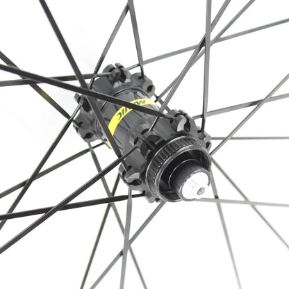 Newest 700C 40mm Road bike 6061 Aluminum alloy bicycle wheelset clincher rim Thru Axle center lock Disc brake hub for 8/9/10/11S