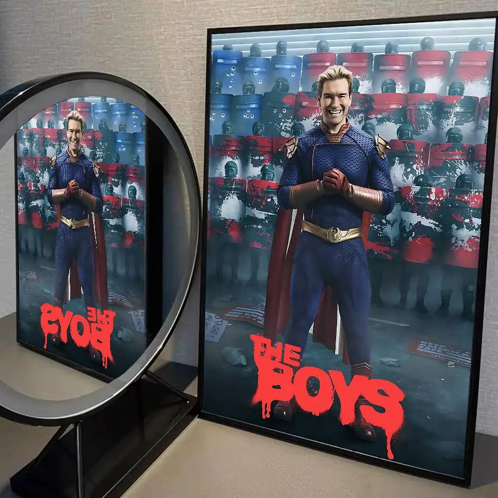 The Boys Poster Print A5 A4 A3 A2 Wall Art Decor For Room Office Gift For Fans