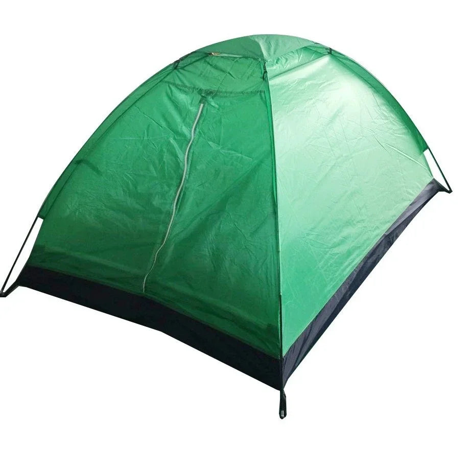 Outdoor Self-driving Travel Camping Tent  with Bag for Outdoor Camping Traveling for Summer Spring Autumn 3 Seasons 2 People