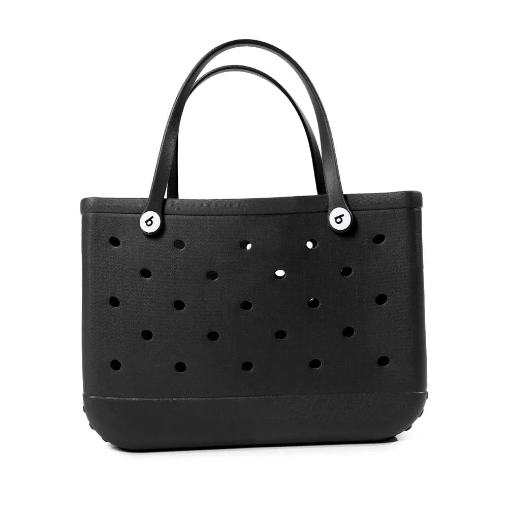 L/XL Beach Bags EVA Rubber Waterproof Tote Bag Storage Baskets Travel Shopping Shoulder Solid Color Fashion Handbag women