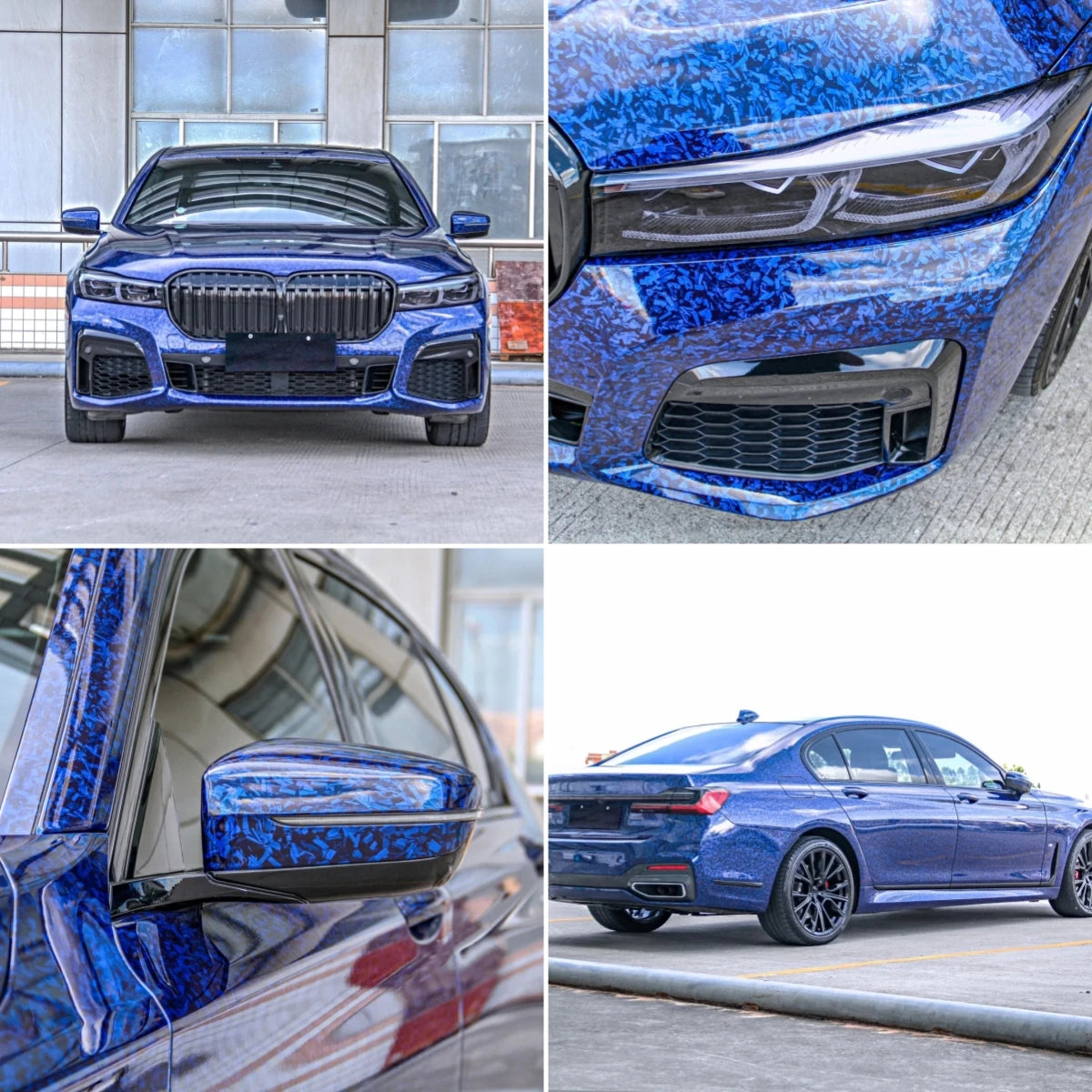 300cm*50/30cm High Glossy Black Gold Silver Red Forged Carbon Fiber Vinyl Wrap Film on the Hood Adhesive Vinyl for Car Stickers