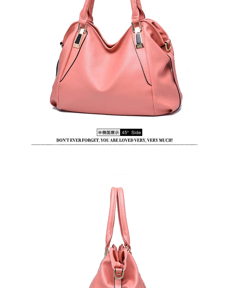 2024 Fashion Soft Leather Luxury Designer Handbag Large Capacity Women's Bag Women's One Shoulder Crossbody Bag Bolsas De Mujer