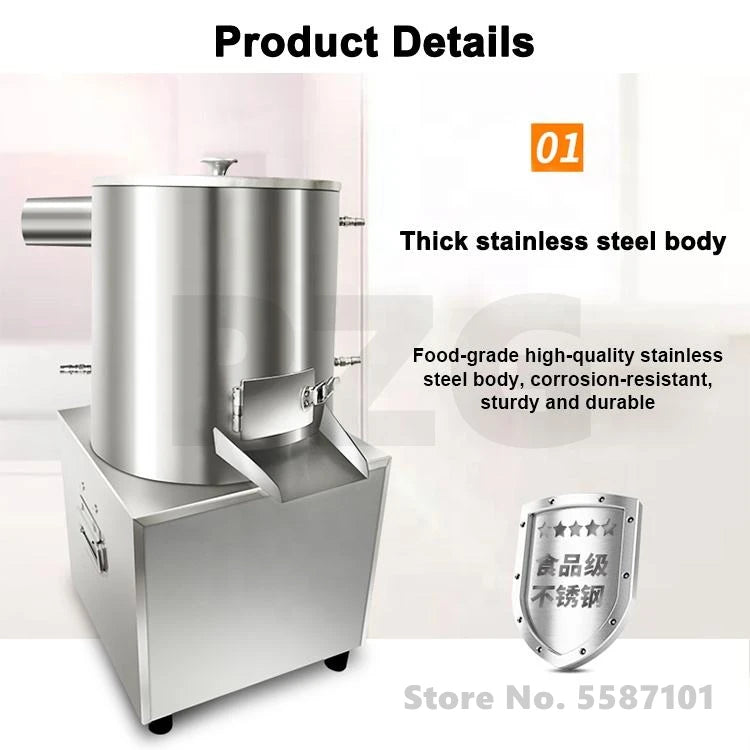 Pneumatic Table-Top Garlic Peeling Separating Machine Garlic Peeler Garlic Skin Removing Machine For Restaurant