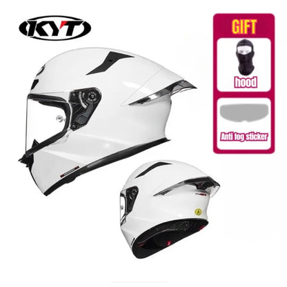 KYT TT TT-REVO NEW Moto Helmet Full Face Helmet Racing Helmet Anti-Fog Off Road Lightweight Capacete Motocross Casco Moto Casque