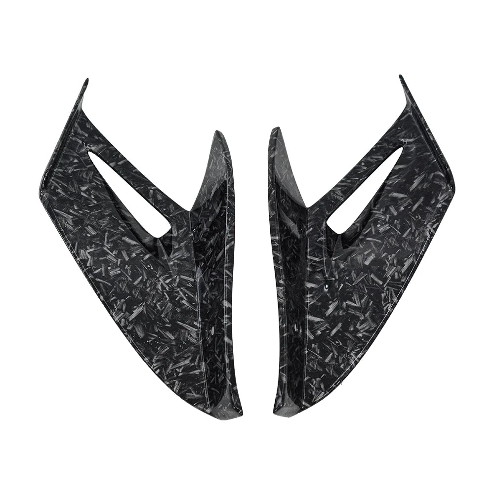 For BMW S1000RR S1000 RR Carbon fiber Motorcycle Accessories Fairing Side Spoiler MotoGP Same Fixed Wing Wind Blade 2015-2018
