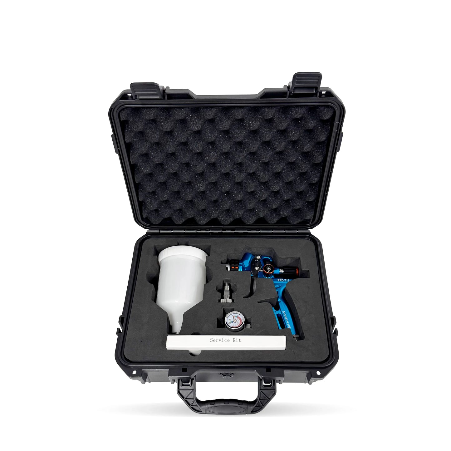 Original PORPHIS Spray Gun PRD-717 Car Paint Spray Gun 1.3/1.4mm Nozzle Paint Gun Water Based Air Spray Gun Airbrush
