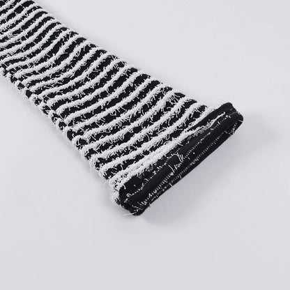 Color Block Stripes Pants Women High Waist Loose Sweatpants Women's Bodycon All-match Summer Trouseres For Female 2023
