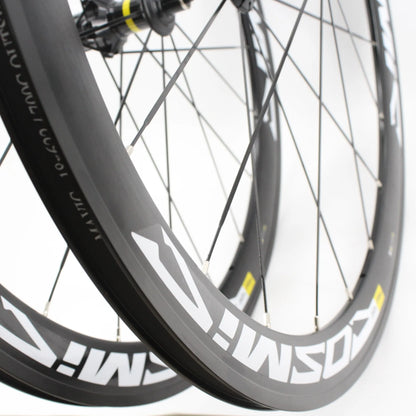 New White Black Gray 700C 50mm Road bike alloy bicycle wheelset clincher rims V Disc brake Thru Axle center lock hubs wheels