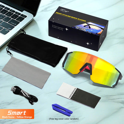 QY-Pro1 Bluetooth Smart Glasses AI Intelligent Translation Sunglasses Voice Remote Control Music Eyewear Waterproof Eyeglasses