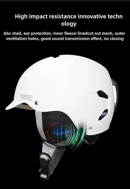 PROPRO Light Ski Helmet With Safety professional Ski Snowboard   motorcycle Integrally-Molded Skiing Snow Husband Men Women